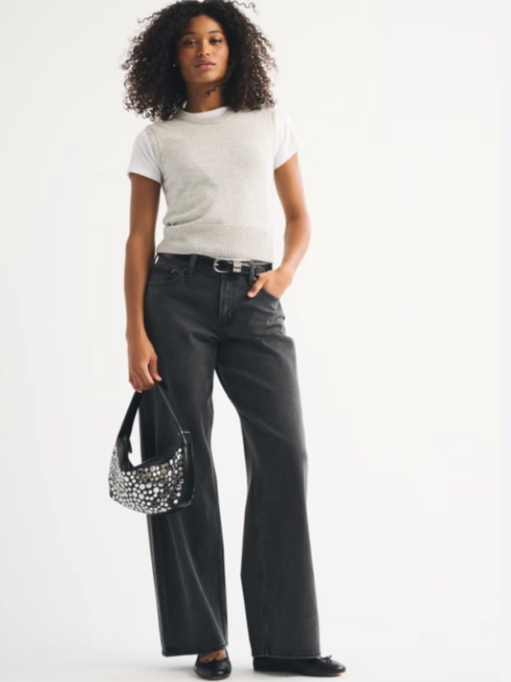 Abercrombie & Fitch Low Rise Ultra Loose Jeans